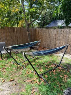 Hammock with Steel Stand (2 Available)