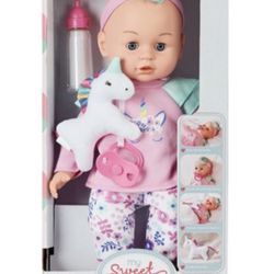 My Sweet Love Sweet Baby Doll Toy Set, 4 Pieces