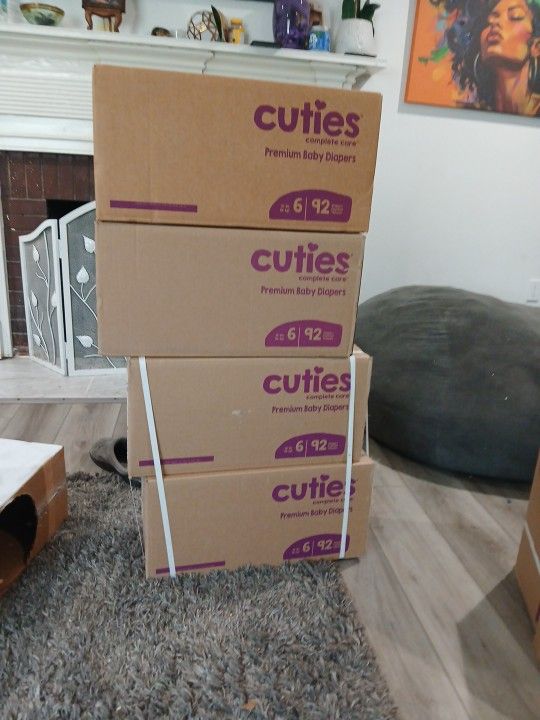 Cuties Baby Diapers 20 A Box 