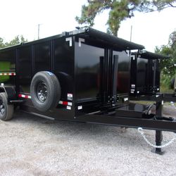 AMP 7 × 16 High Side Dump Trailer 16k