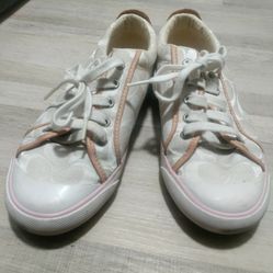 Coach Baige/White Shoes