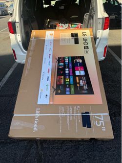75 LG tv $55 down on Financing free delivery six month warranty