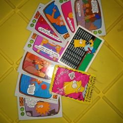 8 Dynamic Simpsons Cards