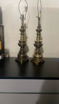Vintage Stiffel Brass table lamp