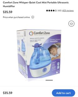 Comfort Zone Humidifier