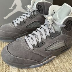 Jordan 5 Retro Wolf Grey (2026)  Size 10.5 NEW