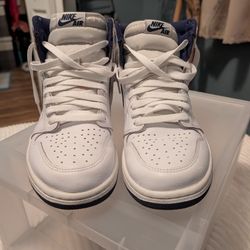 Air Jordan 1 High OG "Midnight Navy" (2020) - White/Navy Blue