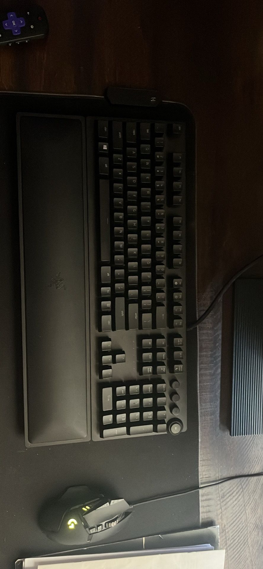 Razer Huntzman Elite gaming keyboard