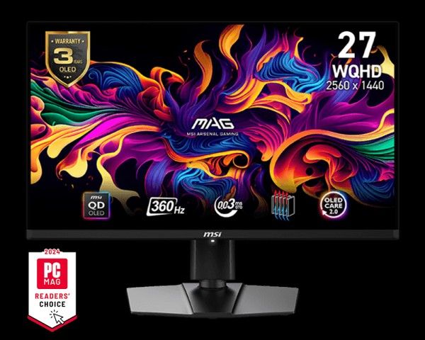 MSI MAG 271QPX QD-OLED 360hz