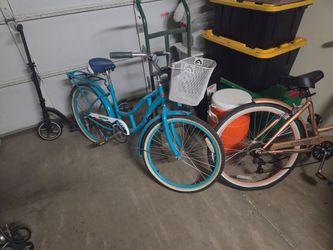 2 bicycles