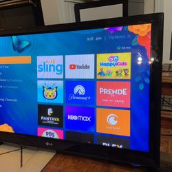 Lg (50 Inch) Roku Tv Included!