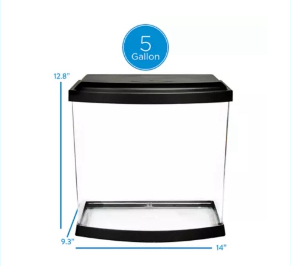 Top Fin 5 Gallon Fish Tank