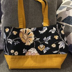 Handcrafted Canvas Tote Bag