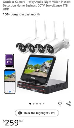 Security Cameras - Cromorc (4pcs)
New!!!!