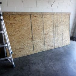 Two Sheets Of Half Inch  Particle Board 8x4