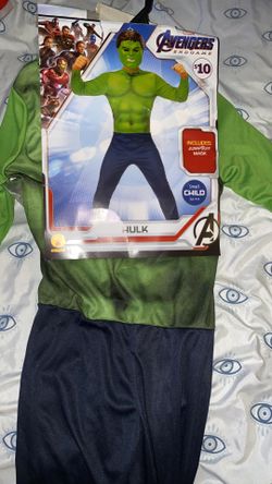 Hulk Costume For Boys
