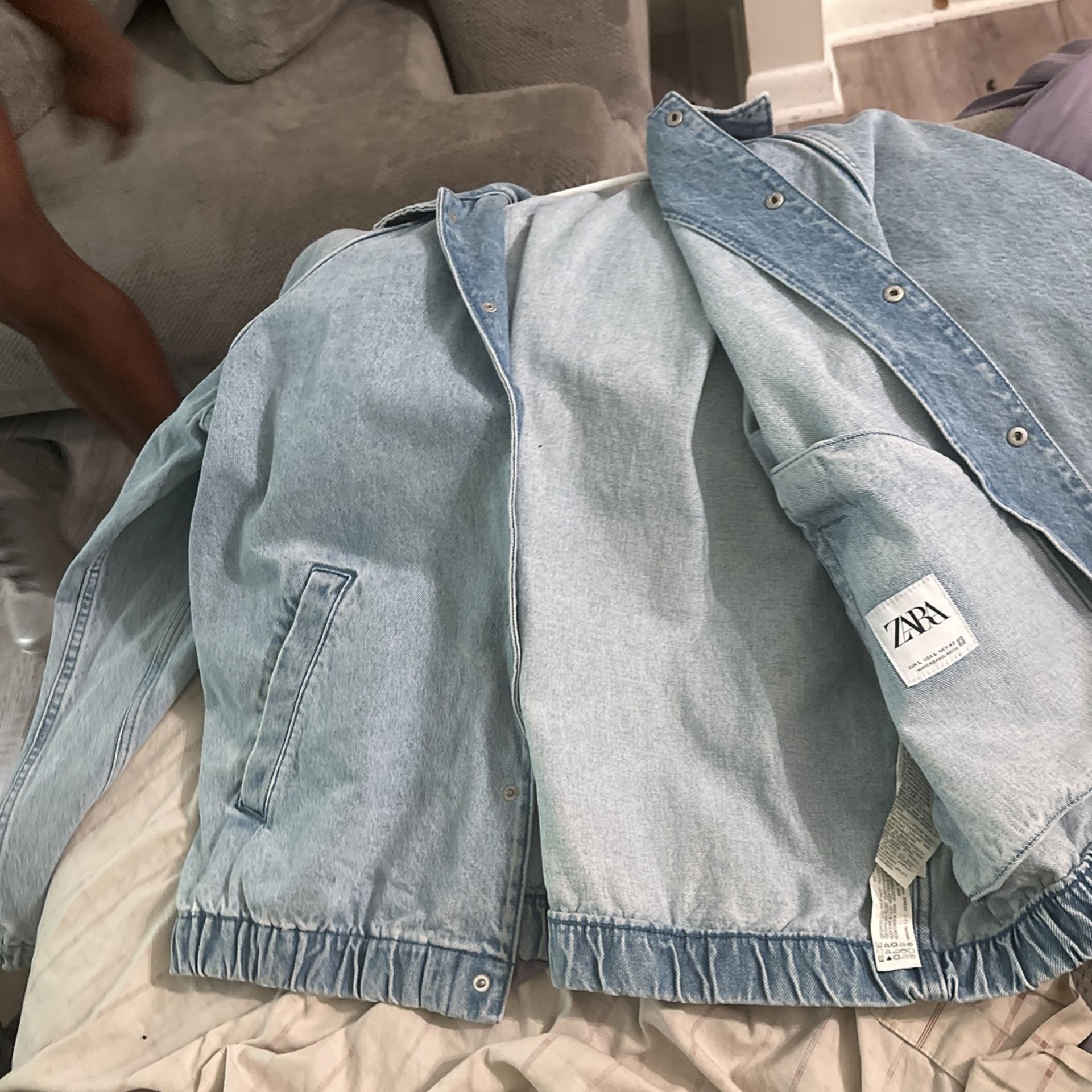 Never Worn Zara Jean Jacket (Male)