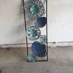 Blue Metal Art 
