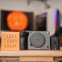 Sony fx3 camera