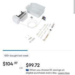 Whirlpool 5.07-lb Ice Per day Built-In Cubed Ice Maker (White) Item #(contact info removed) | Model #W11729596