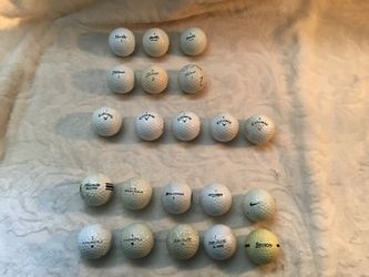 Basket of Used Golf Balls