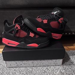 Jordan 4 Red Thunders 
