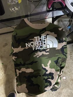 North Face Camo shirt