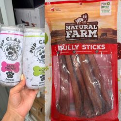Natural Farm Extra-Thick 12-Inch Beef Bully Sticks Dog Chews(5-pack)