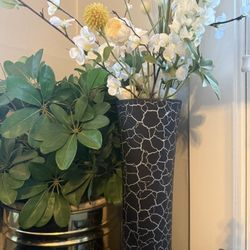 Decor Faux Flower Arrangements- Large