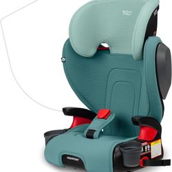 New! Britax Highpoint Backless Belt-Positioning Booster Seat, SafeWash Green