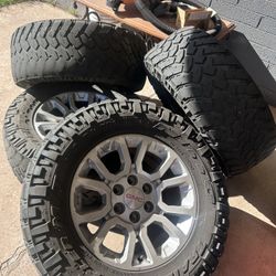 Wheels And Tires. GMC 