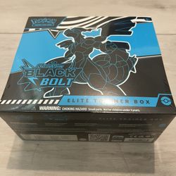 Pokemon Black Bolt ETB