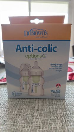 New Dr Brown baby bottles