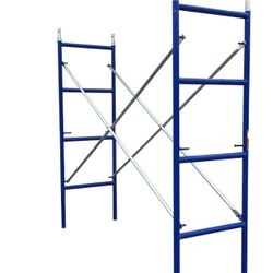 scaffolding $100/frame $20/crossbar used 2 feet by 6 feet scaffold