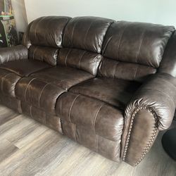  Leather Sofa
