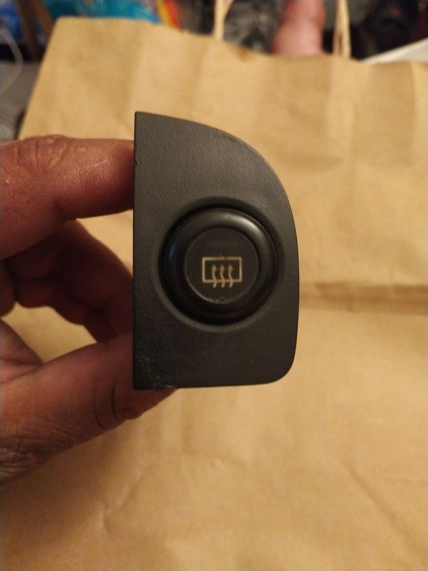 96-99 Honda Civic Coupe rear windshield defroster switch