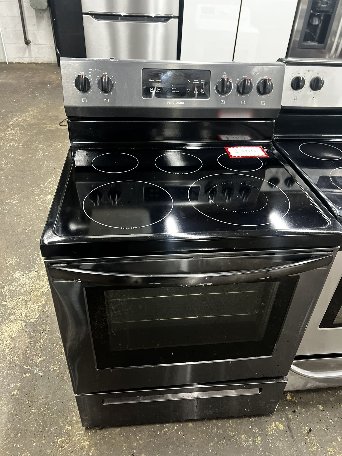 Frigidaire black Steel FREE DELIVERY