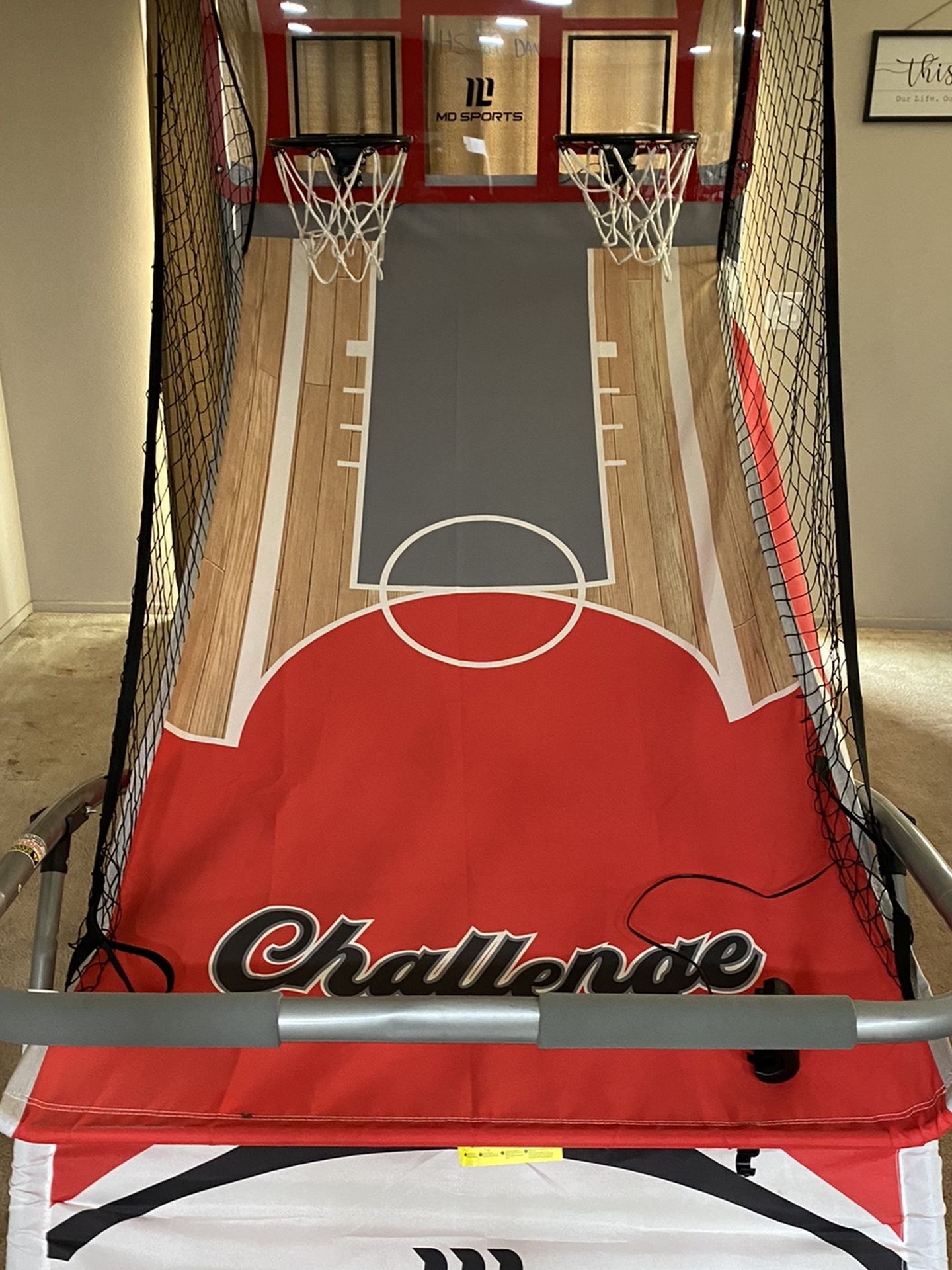 Indoor Basketball Hoop