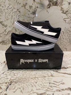 Revenge x Storm Vans 3M Reflective Black Multiple Sizes Brand New Authentic