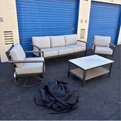 4-Piece Outdoor Patio Seating Set