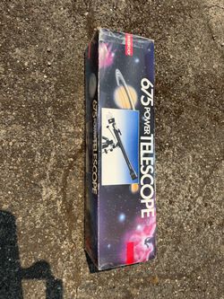 Tasco Luminova / Galaxsee 675x Power Telescope with Tripod