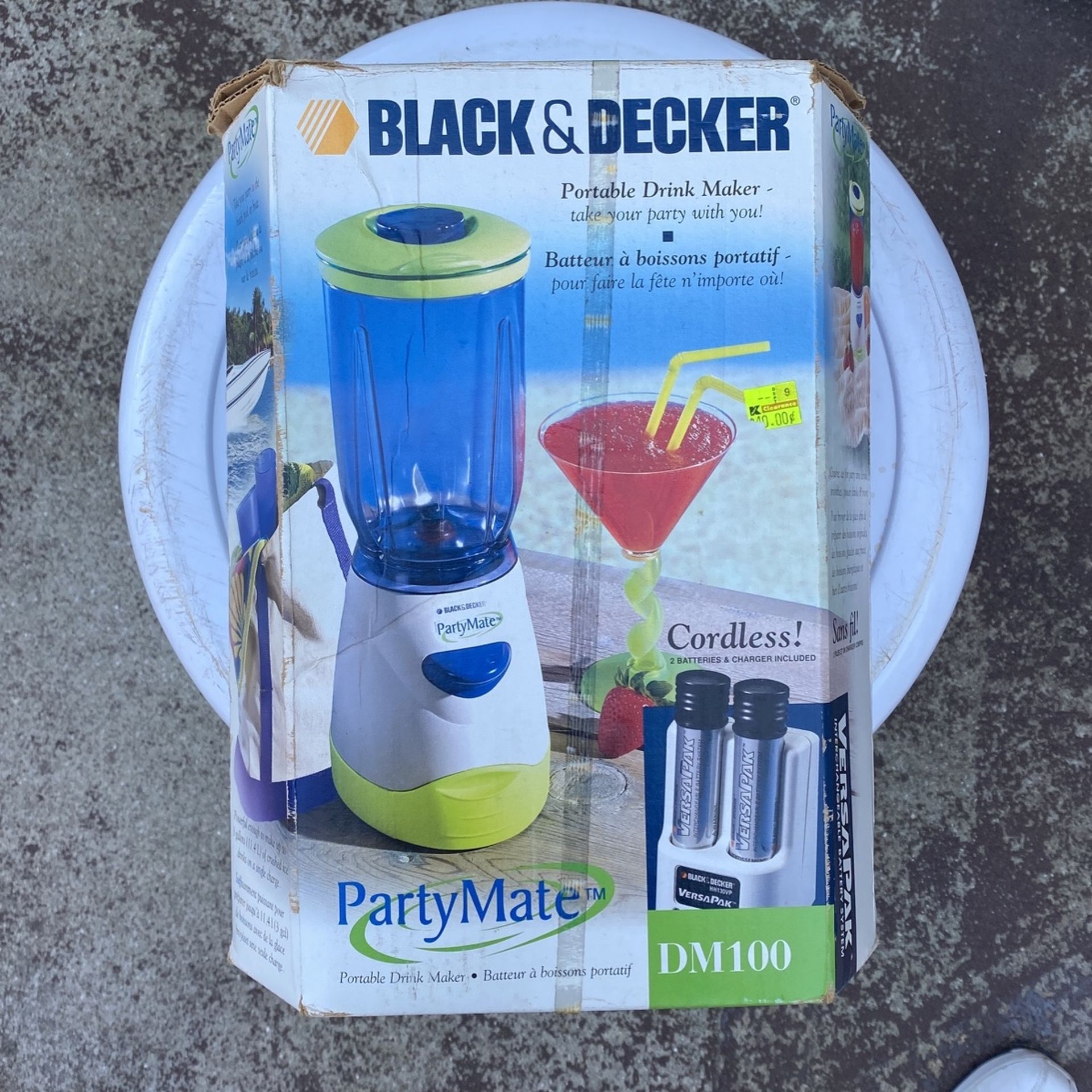 Cordless party blender - Black & Decker