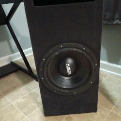 One 12 In Speaker Box