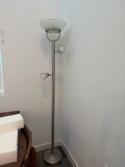 Floor lamp stainless steel