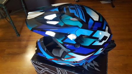 Fly Racing Motorcycle Helmet - Kinetic Block Out 