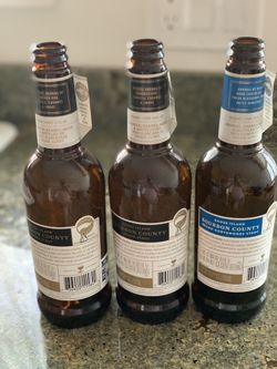 Bourbon bottle $5 each