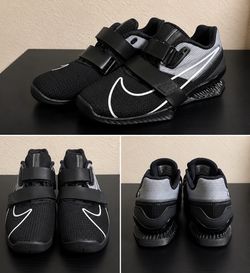 Nike Romaleos 4 Black/White Weightlifting Shoes