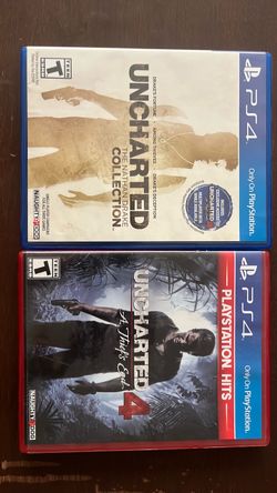 PlayStation 4. Uncharted games.