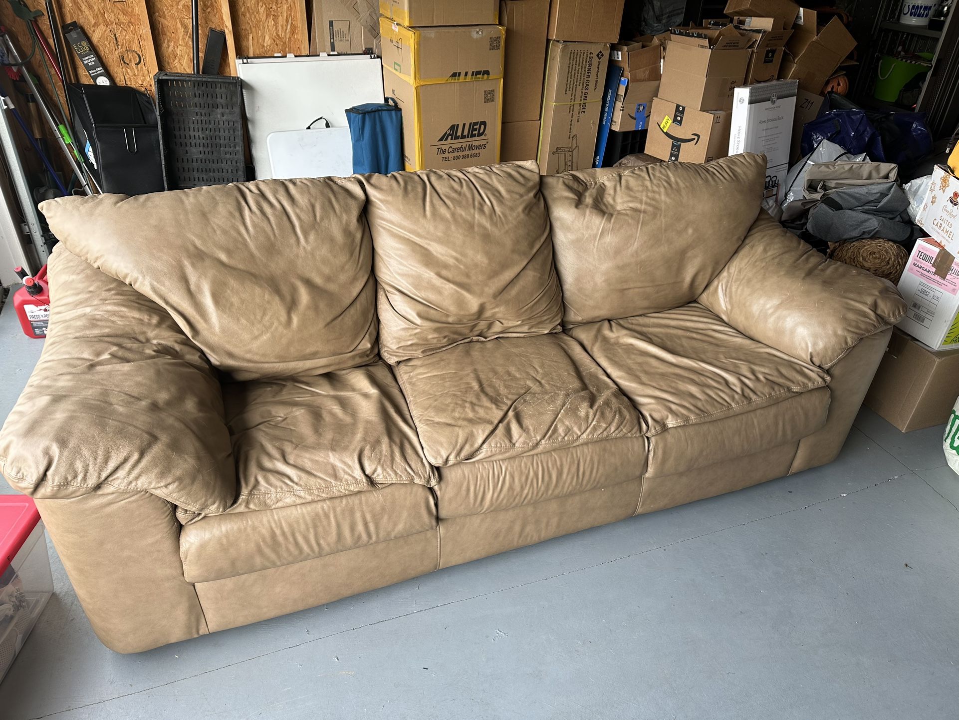 Leather Couch