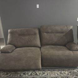 Love seat powered recliners